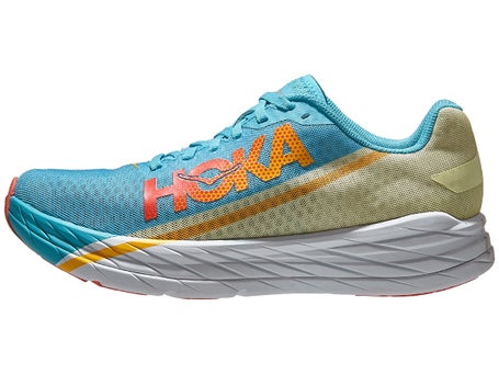 HOKA Rocket X Unisex Shoes Scuba Blue/Green | Running Warehouse