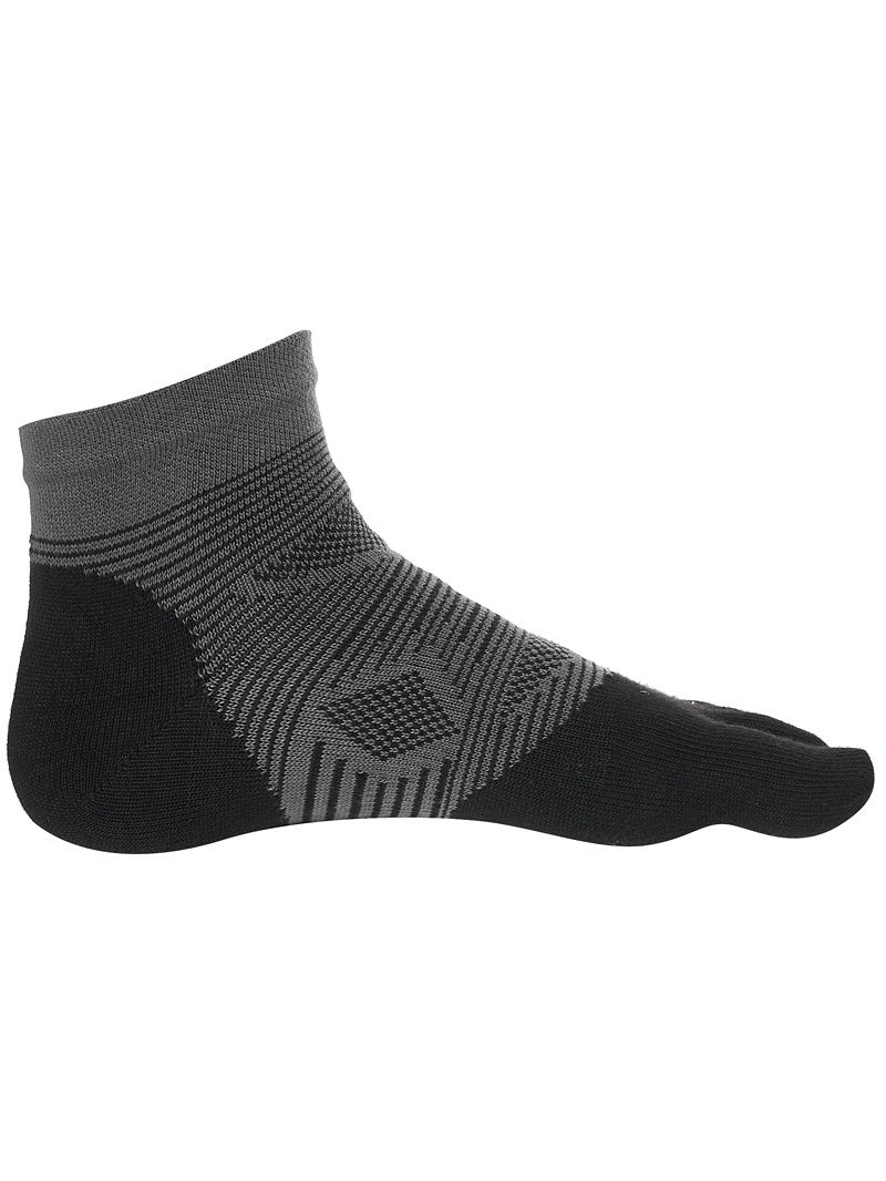 Original Black Injinji RUN Lightweight Mini-Crew Running Toe Socks 
