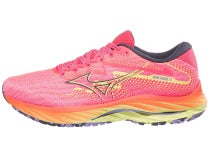 Mizuno Wave Rider 27 Women's Shoes High-Vis Pink/Ombre