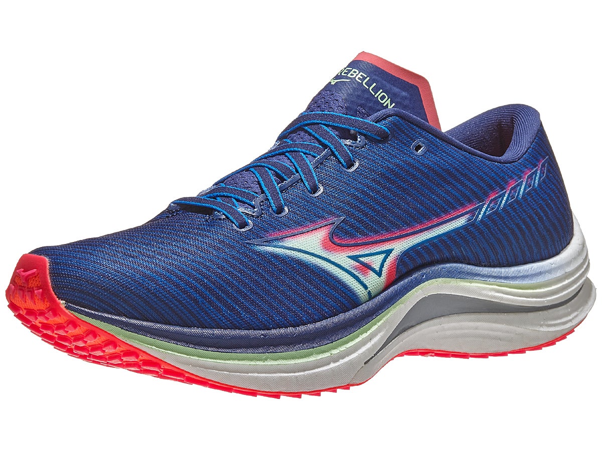 Details about   Mizuno Wave Revolt Wide Blue Pink White Men Running Shoes Sneakers J1GC2085-71 