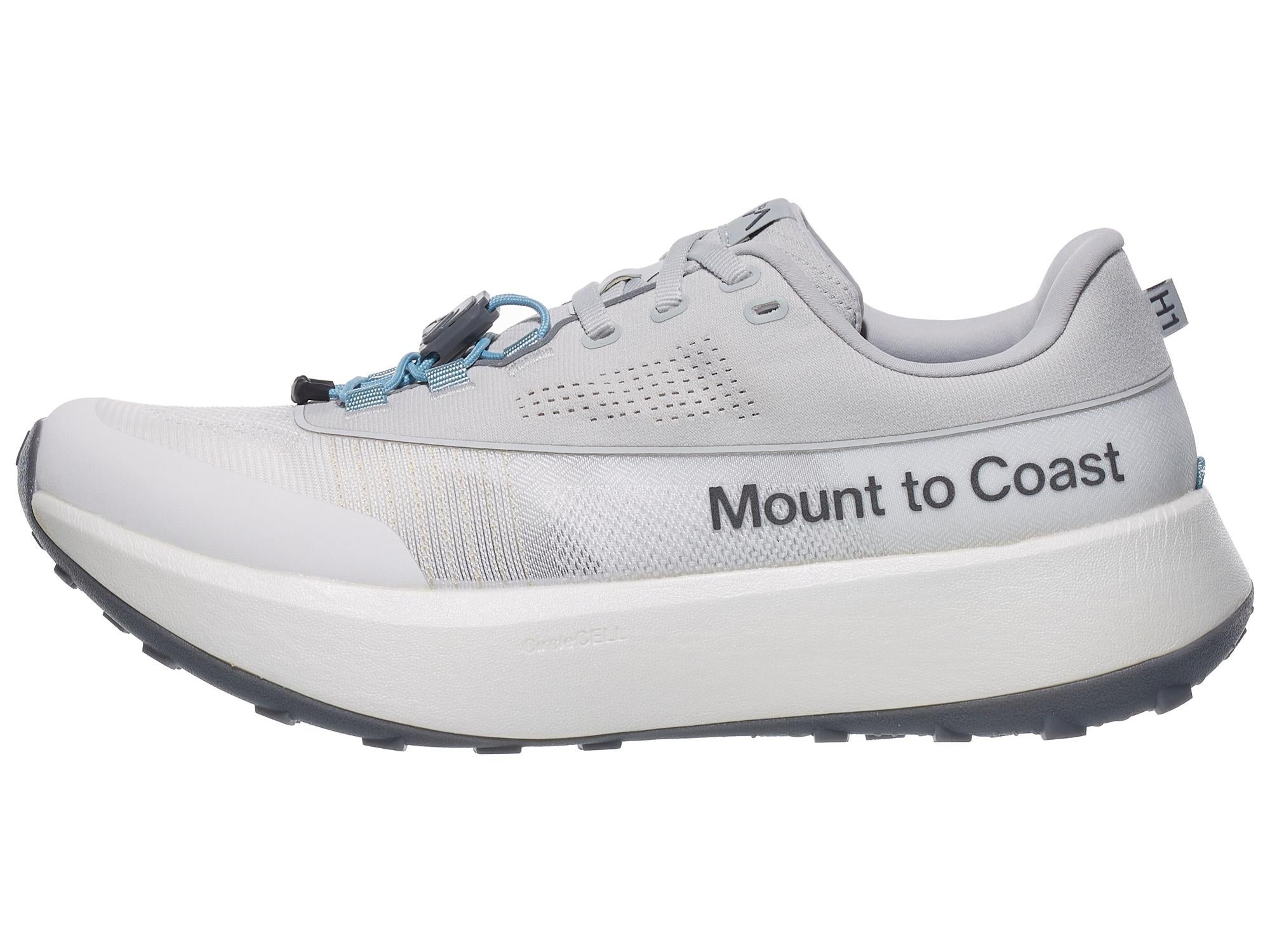 Women's Mount to Coast H1 white left shoe facing left