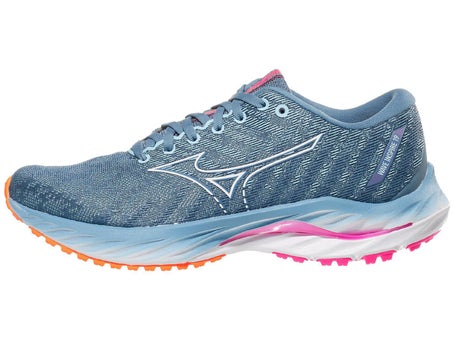 geest hoogtepunt Uitvoerbaar Mizuno Wave Inspire 19 Women's Shoes Provincial Blue/Wh | Running Warehouse
