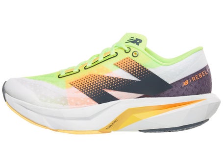 New Balance FuelCell Rebel v4\Womens Shoes\White/Lime