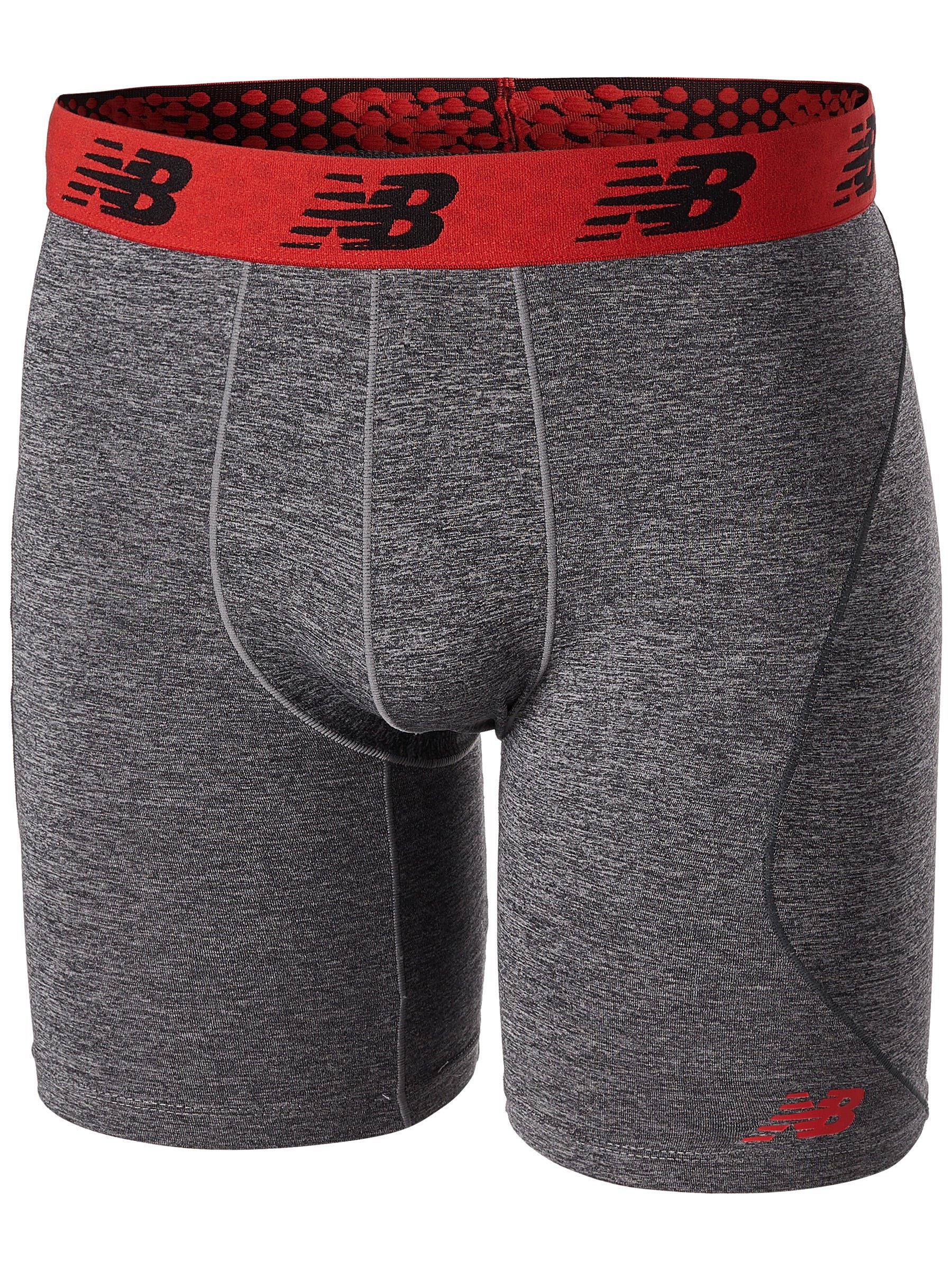 Boxer Briefs Clothing & Accessories Pack of 2 New Balance Mens Premium