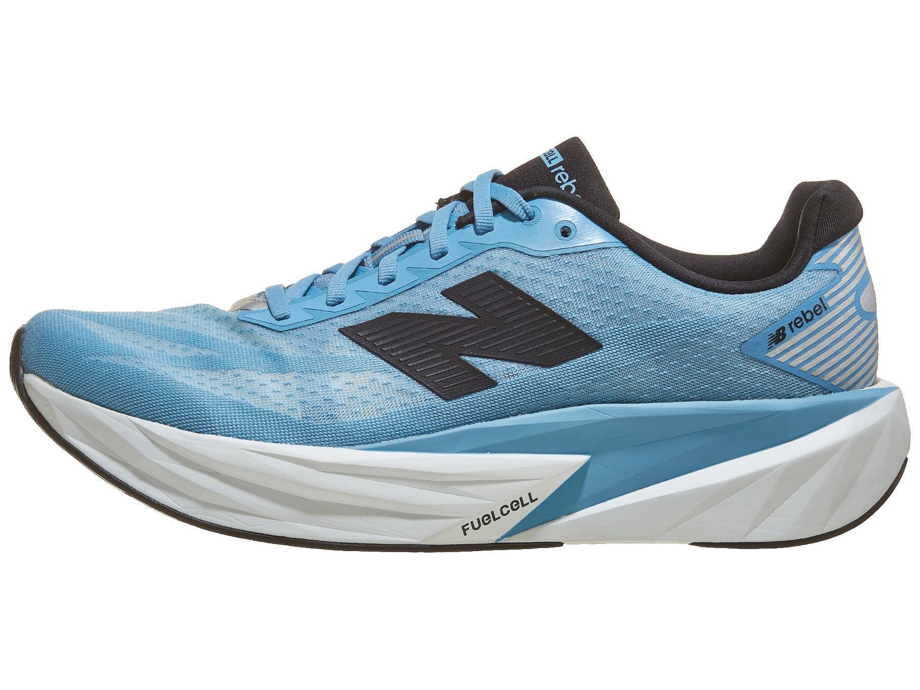 New Balance FuelCell Rebel v5 left shoe facing left Stillwater