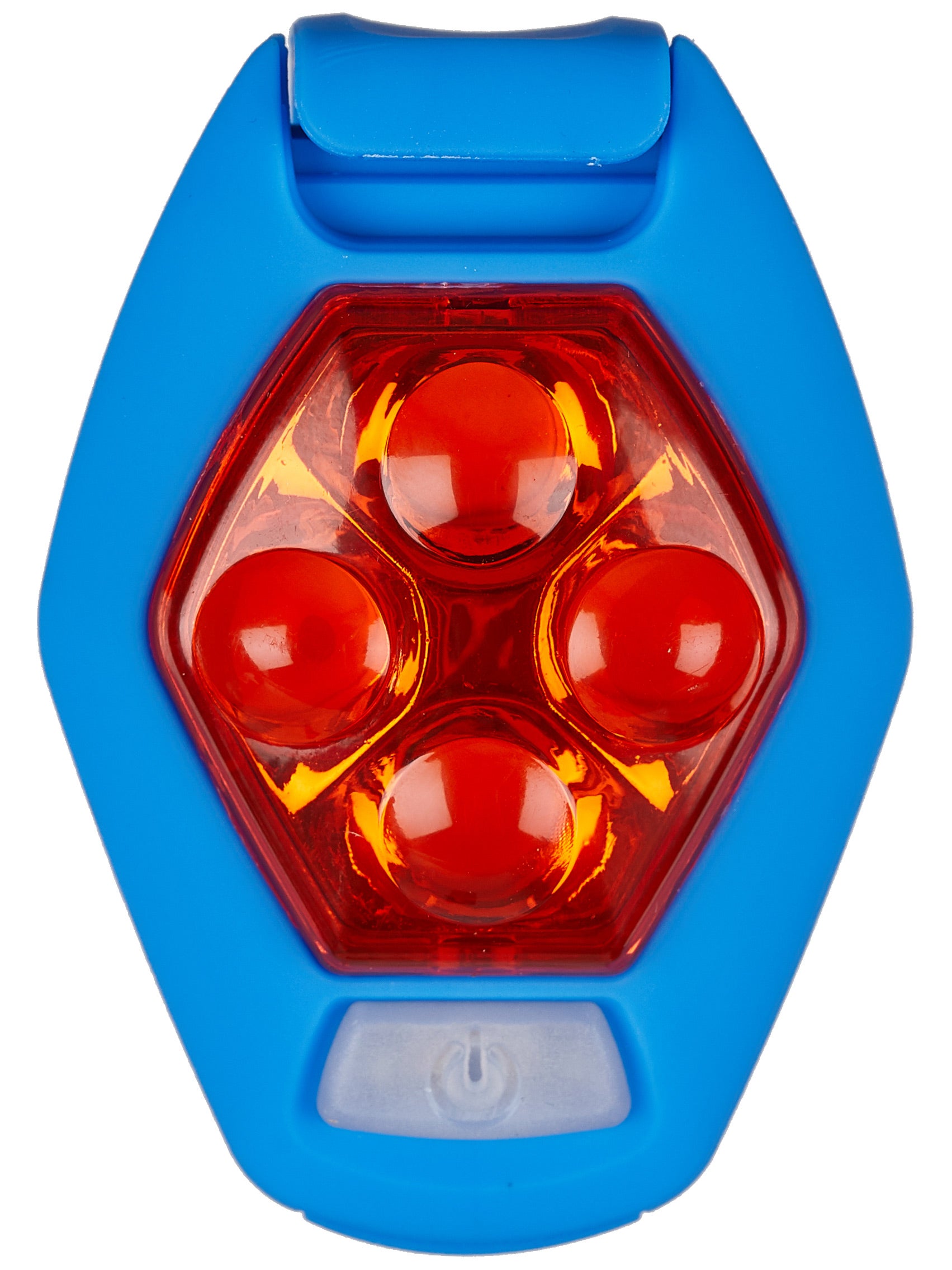 Details about   Nathan Hyperbrite Strobe Clip On Weather Resistant Cycling & Running Light Red 