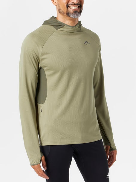 Nike Mens Dri-FIT UV Trail Long Sleeve Hooded Top