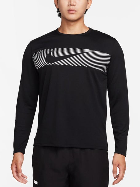 Nike Men's Holiday Dri-FIT UV Miler Flash Long Sleeve | Running Warehouse