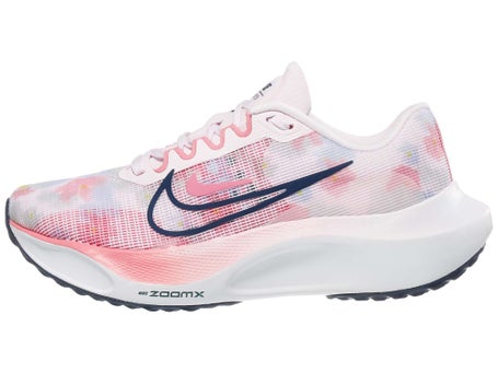 simpatía Tren Con fecha de Nike Zoom Fly 5 Premium Women's Shoes Pearl Pink/Navy | Running Warehouse