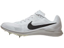 Nike Zoom Rival Distance Spikes Unisex White/Blk/Slv