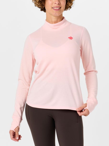 rabbit Womens Outrun Mock Neck Long Sleeve