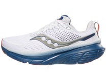 Saucony Guide 17 Men's Shoes White/Navy