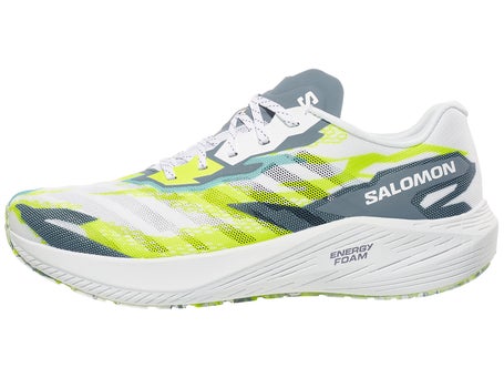 Salomon Shoes White/China Blue/Yellow Running Warehouse