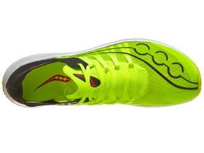 Saucony Sinister shoe review overhead view