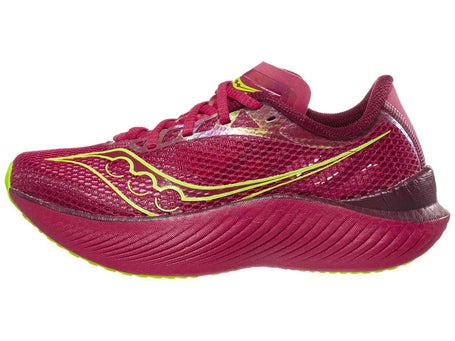Saucony Endorphin Pro 3\Womens Shoes\Red/Rose