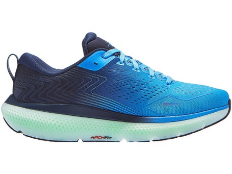 Patent Leopard Ni Skechers GOrun Ride 11 Men's Shoes Blue/Blue | Running Warehouse
