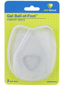 Sof Sole Gel Ball of Foot Pad  Black