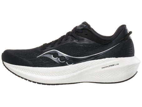 Saucony Triumph 21 Men's Shoes Black/White | Running Warehouse