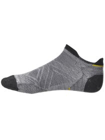 Smartwool Run Zero Cushion Low Ankle Socks Light Grey