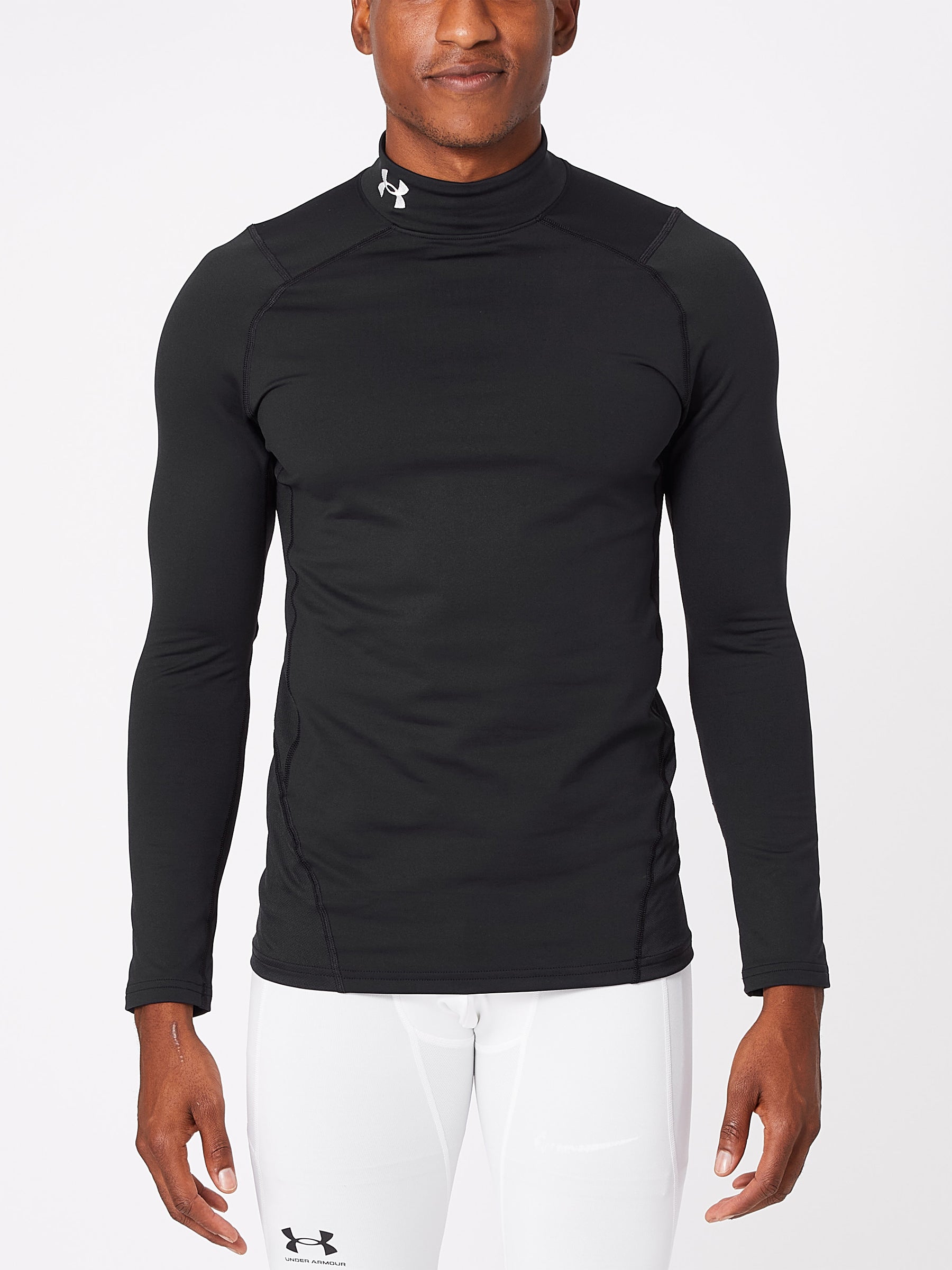 Under Armour ColdGear Fitted Mock Mens Long Sleeve Shirt 
