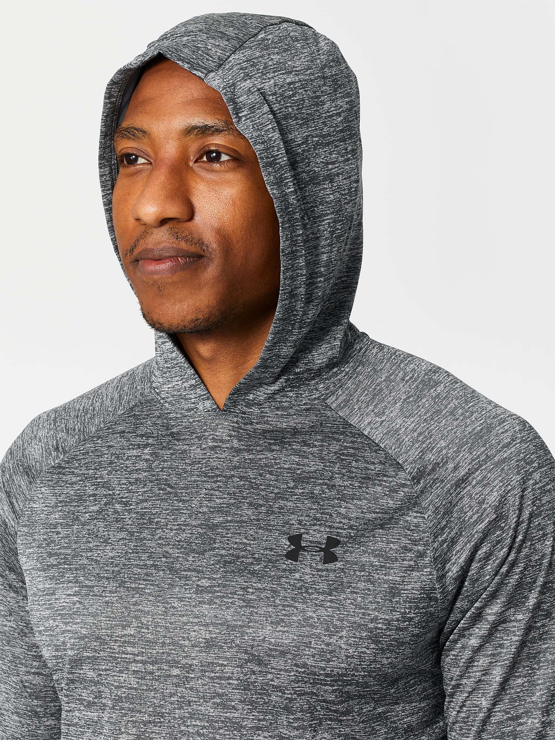 Under Armour Tech Terry Mens Training Pullover Hoody Blue 