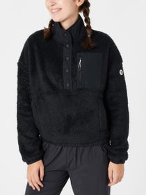 Vuori Women's Cozy Sherpa Pullover Black