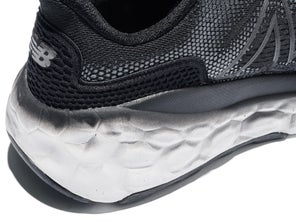 New Balance running shoe review medial view heel