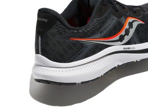 Saucony Omni running shoe medial view heel