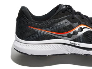 Saucony Omni medial view heel