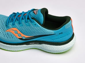 Saucony running shoe review lateral view