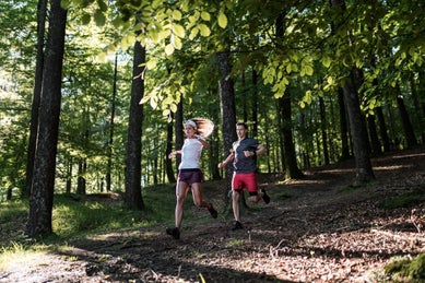 Close up of Altra Trail Running Shoe