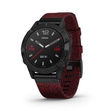 garmin fenix 6 red light