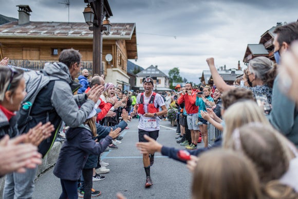 Courtney Dewaulter at UTMB