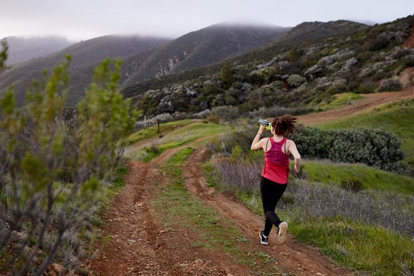 Hydrating During a Run