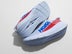 pair of shoes one sole facing out