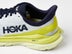 Hoka Mach 4 shoe review lateral heel view