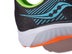 Saucony running shoe heel view