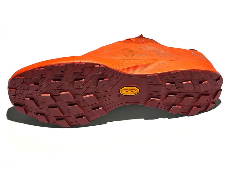 view of shoe tread