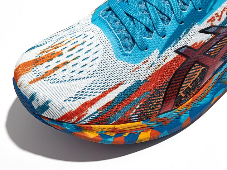 ASICS running shoe review toe box