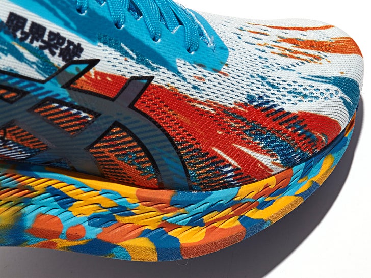 ASICS running shoe review toe box
