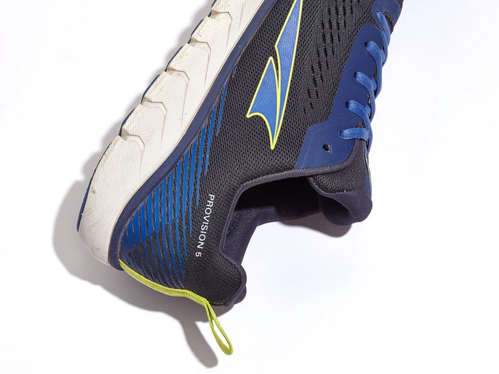Altra Provision running shoe review medial view heel