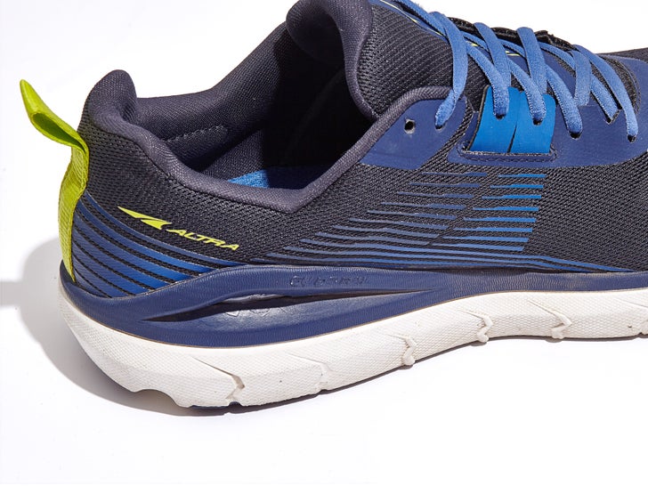 Altra Provision running shoe review medial view heel