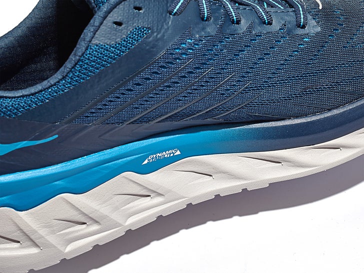 HOKA ONE ONE ARAHI 4 Blue- midfoot construction