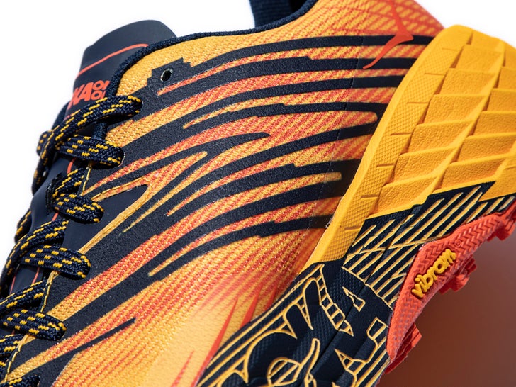 hoka speedgoat 4 side upper view