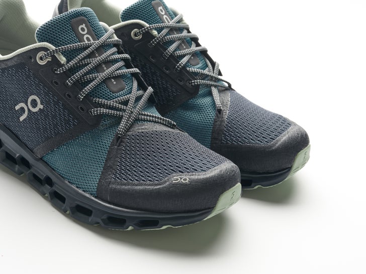 hoka leopard print trainers