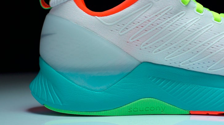 Saucony Endorphin Shift- heel view