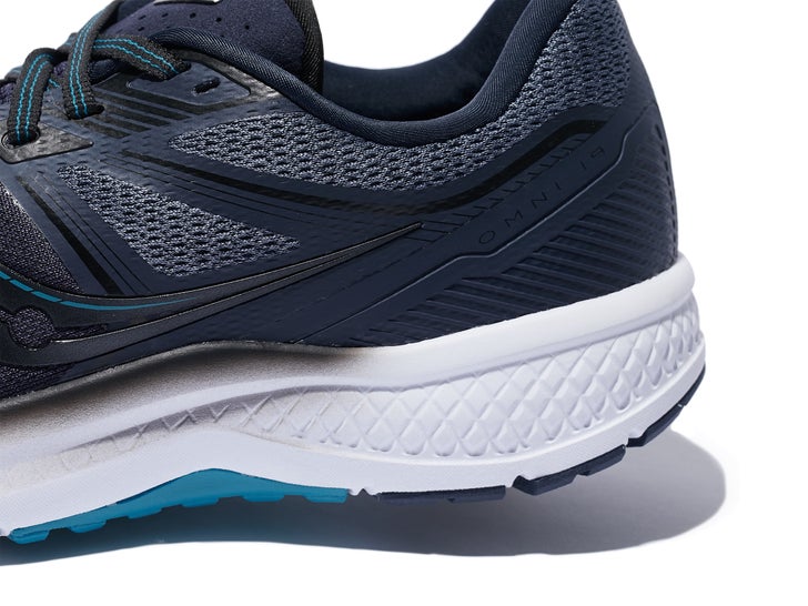 Saucony Omni 19- heel view