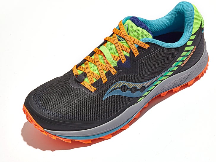 Saucony running shoe review lateral view