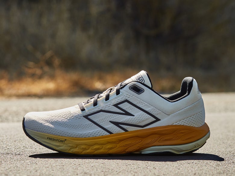 New Balance 860v14 stability shoe in white color 