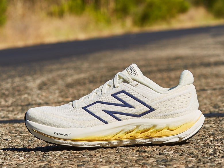 new balance vongo image with white upper